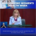 Legislative Assembly of Alberta: PCOS Mentioned by MLA Jackie Lovely